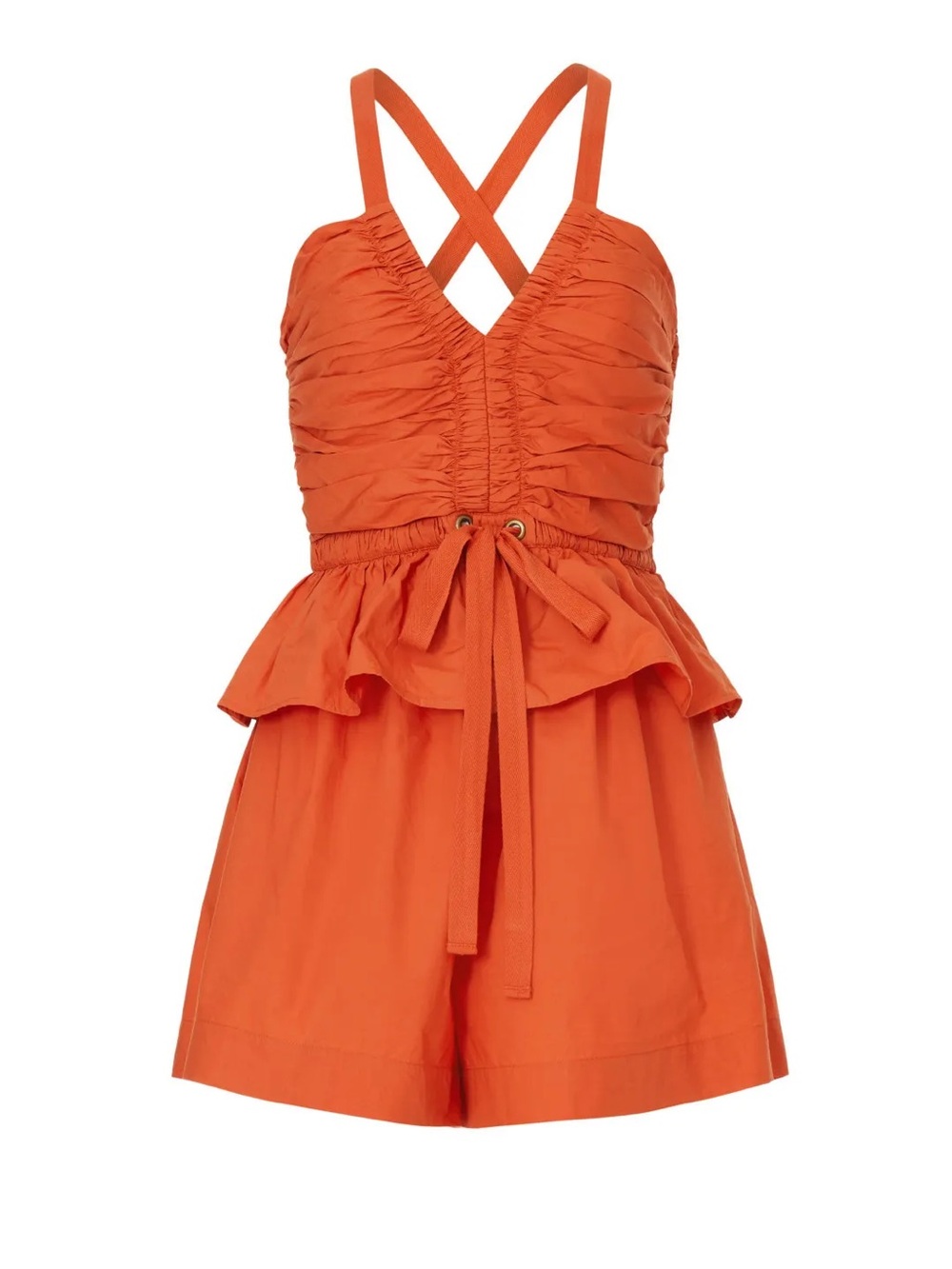Ulla Johnson orange romper